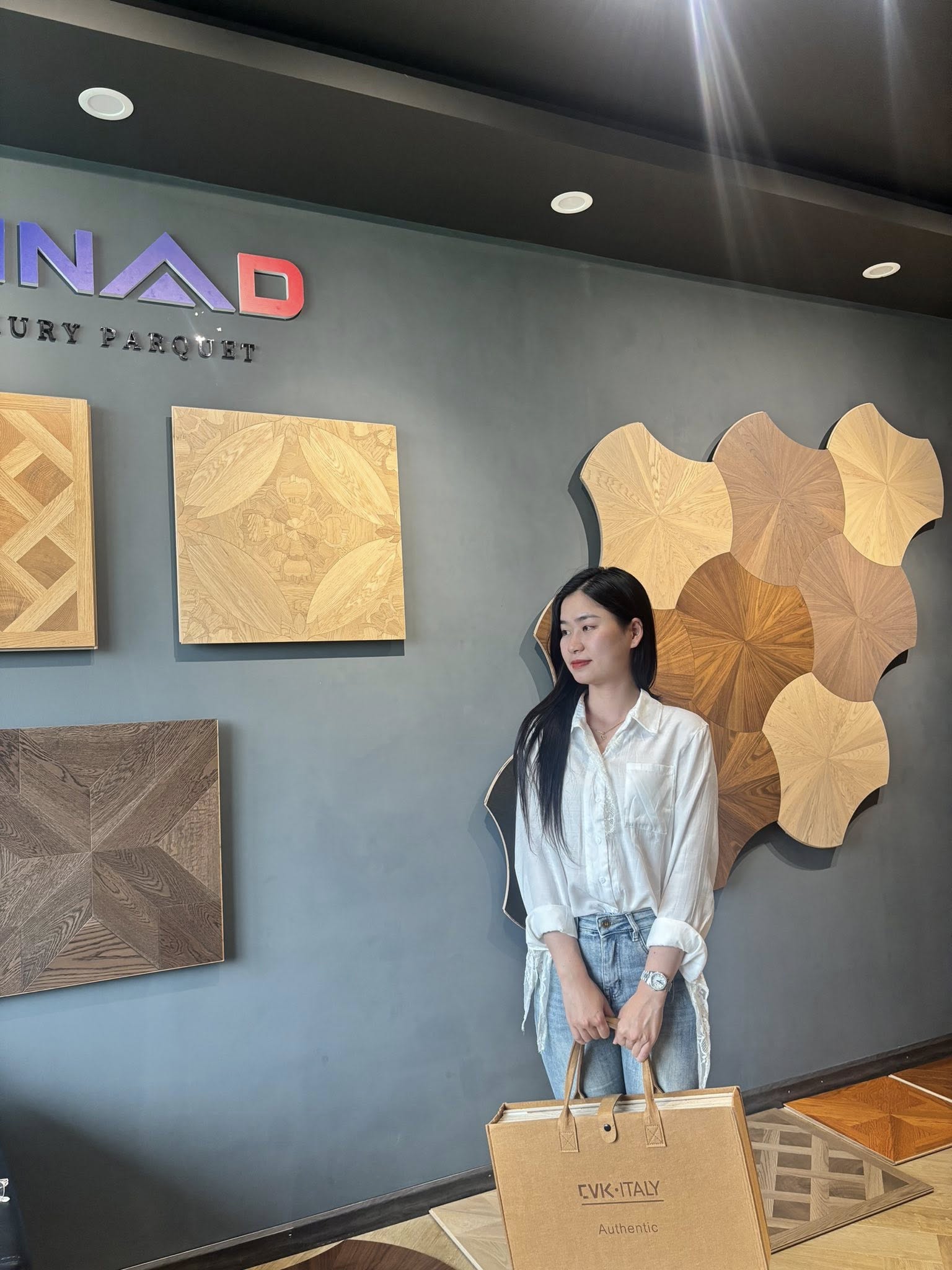 Sàn gỗ hoa văn VinaD Sàn gỗ hoa văn